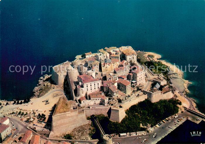 Calvi La citadelle vue aérienne Collection Charmes et Couleur de la Corse