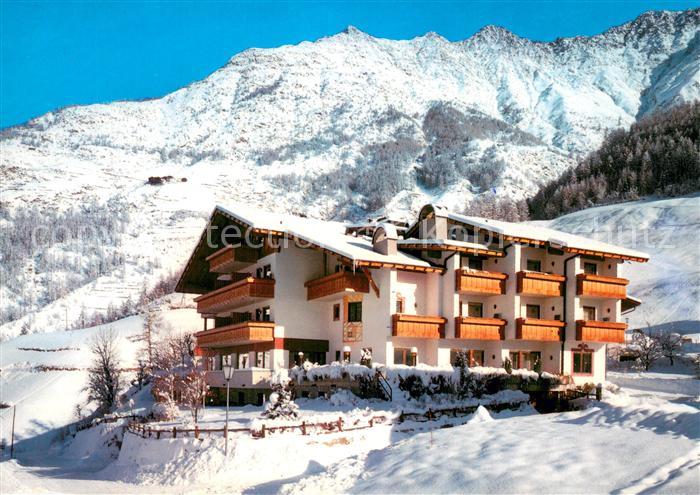 Schnals Bozen Suedtirol Hotel am Fels Wintersportplatz Alpen