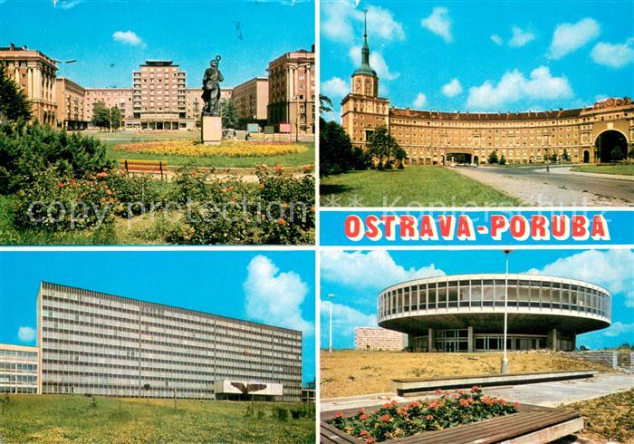 Poruba Alsovo namesti Namesti 9. kvetna Areal Vysoke skoly banske
