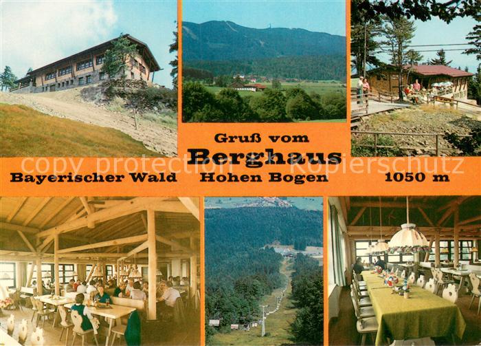 Neukirchen Heilig Blut Berghaus Hohen Bogen Restaurant Landschaftspanorama