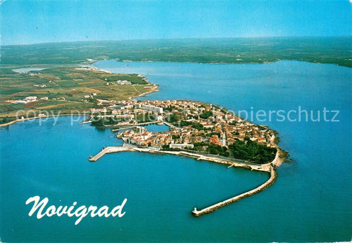 Novigrad Halbinsel Fliegeraufnahme