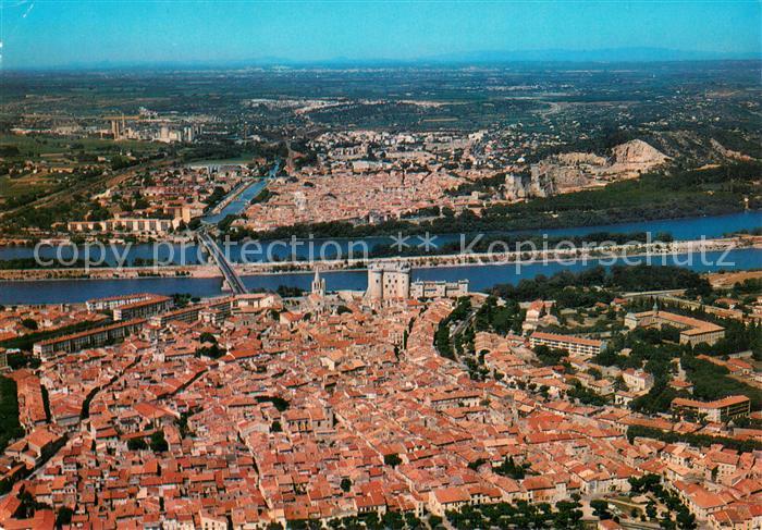 Tarascon 13 Vallee du Rhône et Beaucaire vue aérien