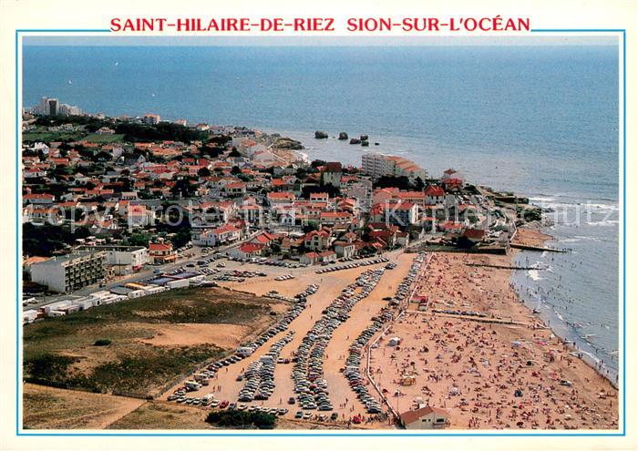Saint Hilaire de Riez Sion sur l'océan vue aérienne
