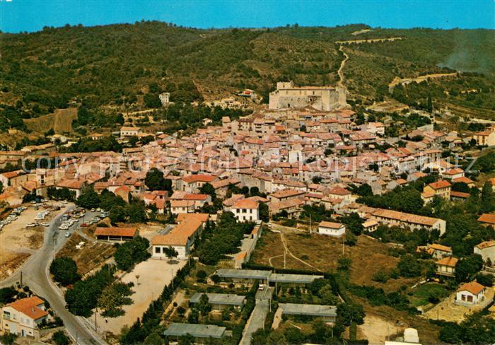 Greoux-les-Bains Station thermale et climatique vue aérienne