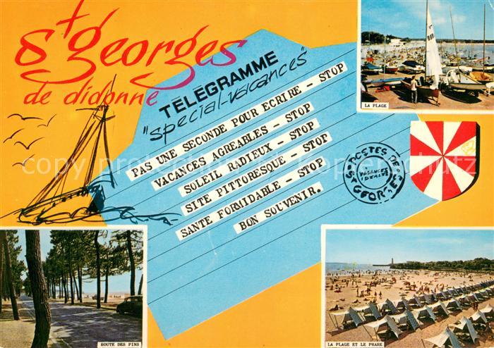 St-Georges-de-Didonne Route des Pins la plage et le phare