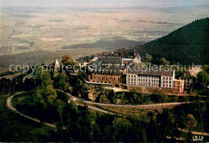 Mont-Sainte-Odile Mont-Ste-Odile Le couvent et la plaine d Alsace vue aérienne