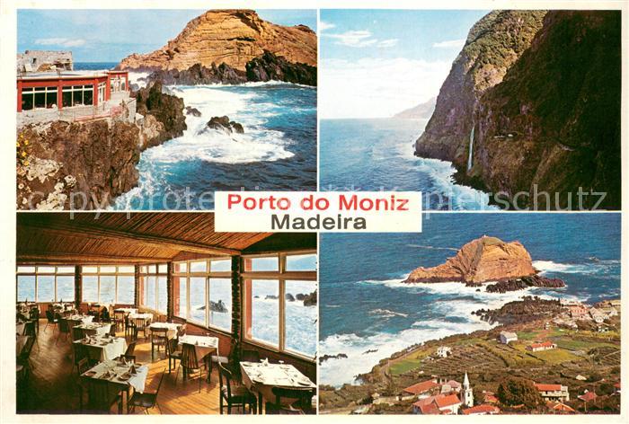 Porto do Moniz Madeira  Portugal Restaurante Chachalote Kuestenpanorama Fliegera