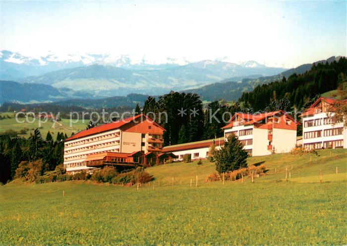 Scheidegg Allgaeu Panorama Kur- und Vitalzentrum Klinik Kurort Allgaeuer Alpen