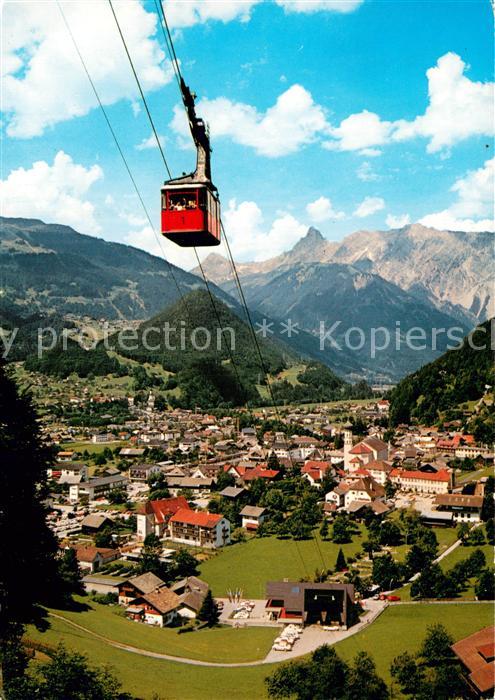 Schruns Vorarlberg mit Hochjochseilbahn im Hintergrund Zim
