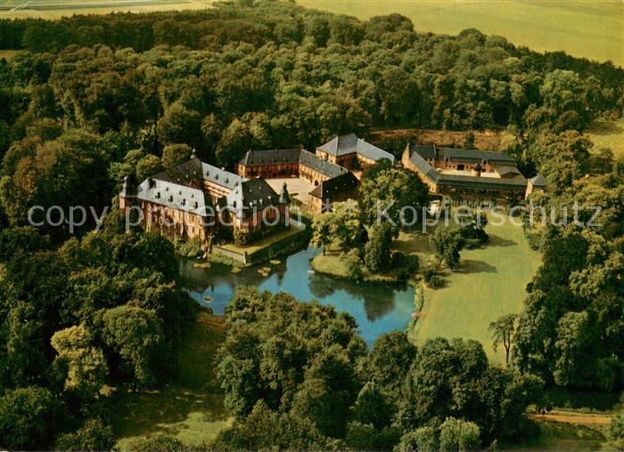 Juechen Schloss Dyck Fliegeraufnahme