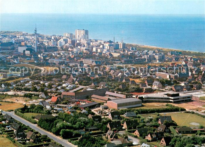 Westerland Sylt Nordseeheilbad Fliegeraufnahme