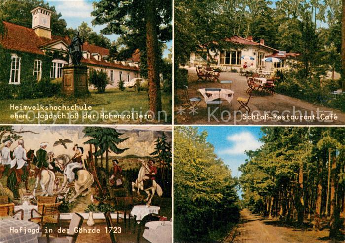 Goehrde Heimvolkshochschule ehem. Jagdschloss der Hohenzollern Schloss Restauran