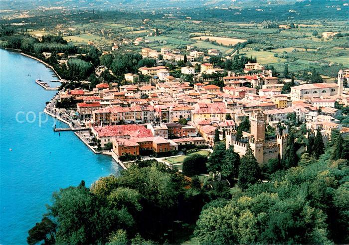 Lazise Lago di Garda Fliegeraufnahme