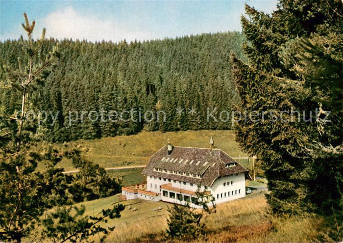 Grafenhausen Schwarzwald VdH Erholungsheim Haus Heimkehrerdank Schuechtmuehle