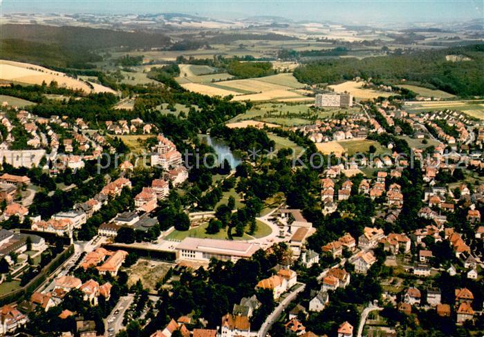 Bad Salzuflen Kurort im Teutoburger Wald Fliegeraufnahme