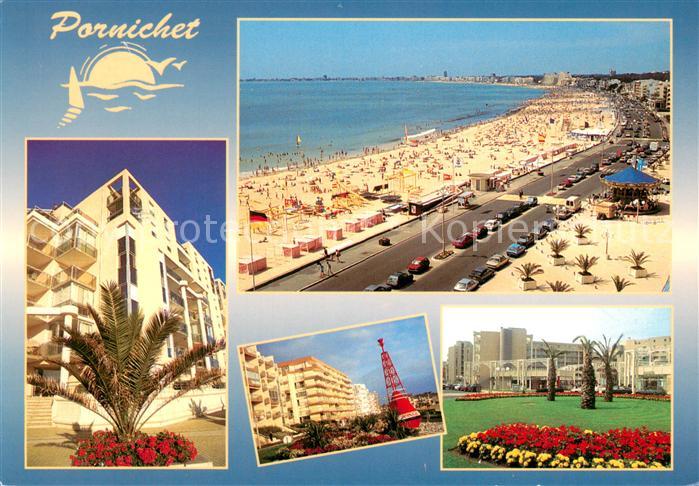 Pornichet Les Oceanes et le Boulevard de mer Vue d ensemble
