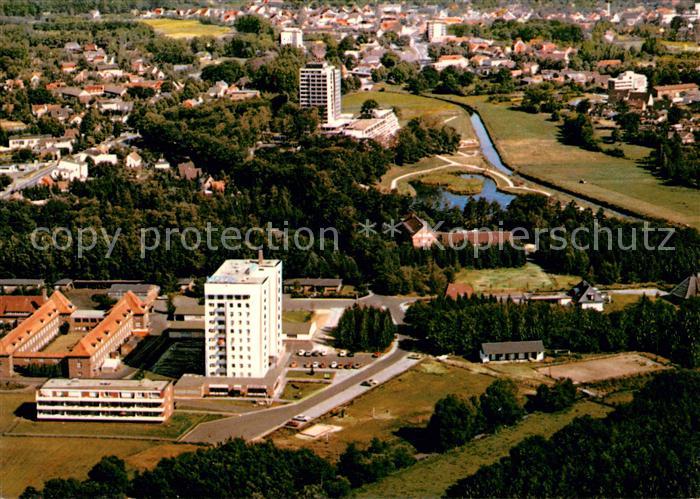 Bad Bramstedt Sol und Moorbad Fliegeraufnahme