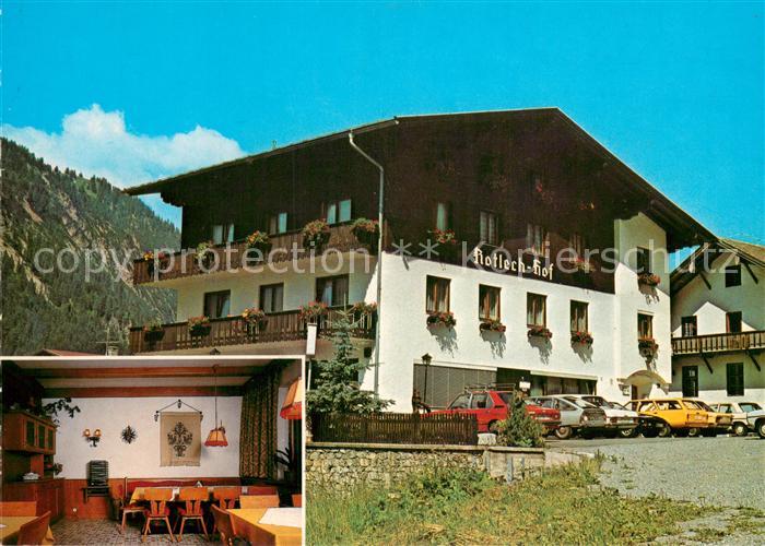 Rinnen Tirol Rotlechhof Gaststube