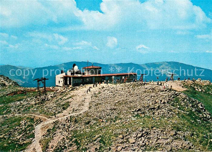 Nizke Tatry rotunda vrcholova stanica sedadloveho vytahu pod Chopkom