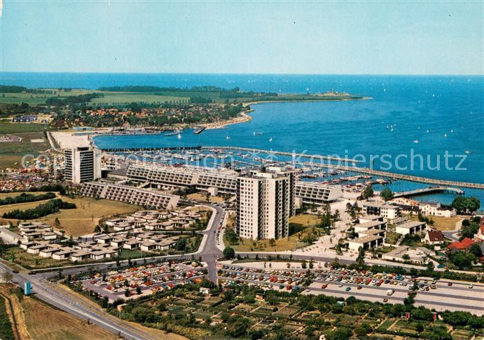 Schilksee Fliegeraufnahme mit Ostseebad Strande