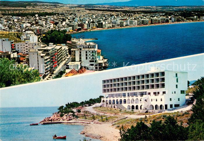 Loutraki Greece Fliegeraufnahme Hotel Pappas