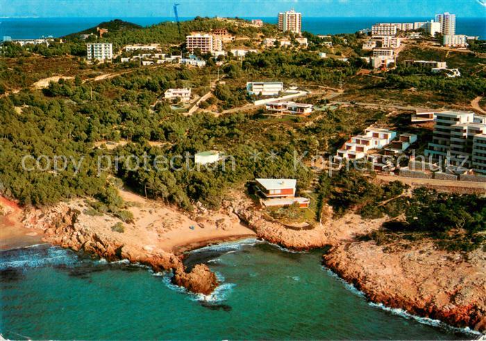 Salou Detalle de la Costa Fliegeraufnahme