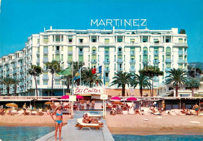 Cannes 06 Hotel Martinez et sa plage