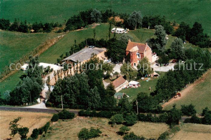 Pernes-les-Boulogne Manoir de Senlecques France Vue aerienne