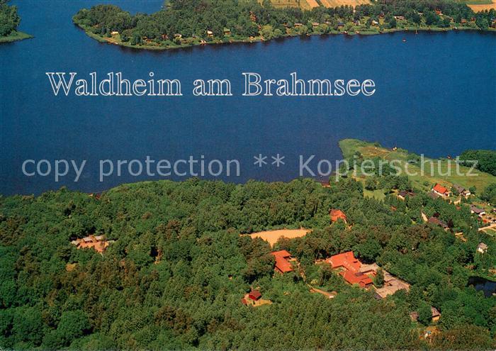 Langwedel Holstein Waldheim am Brahmsee Fliegeraufnahme