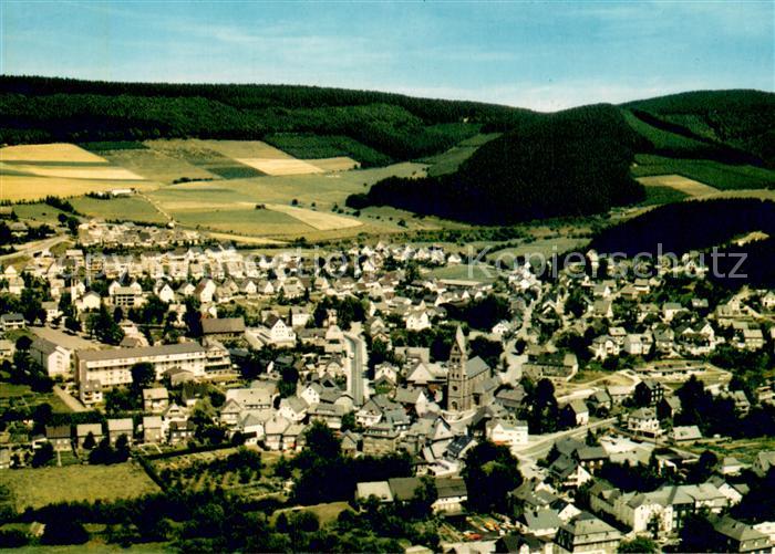 Olsberg Sauerland Fliegeraufnahme