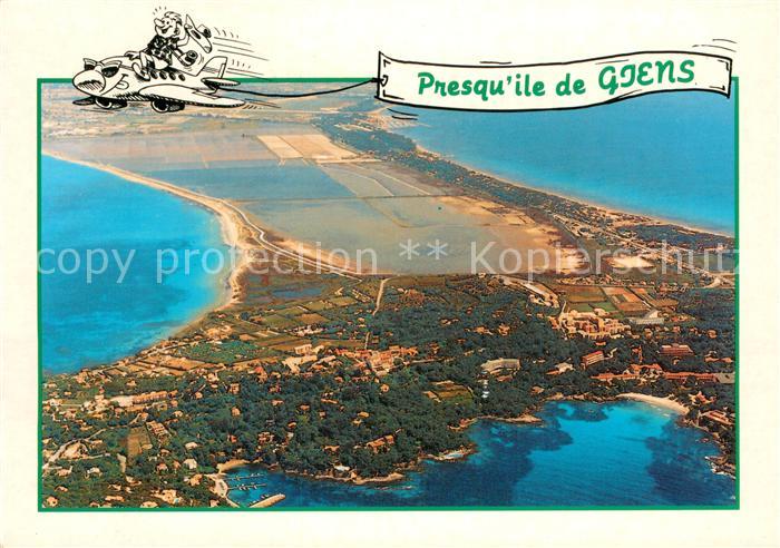 Presqu Ile-de-Giens Vue aerienne