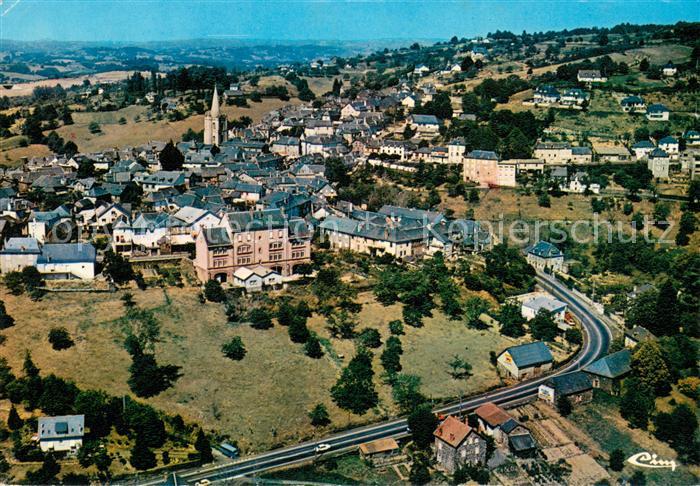 Donzenac Vue generale aerienne