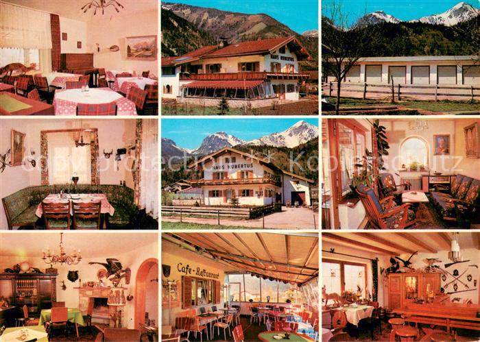 Ettenhausen Schleching Hotel Haus Hubertus Cafe Restaurant Gastraeume