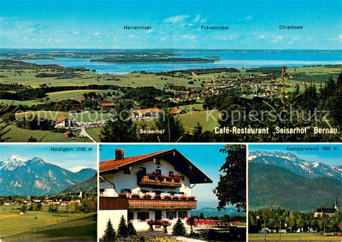 Bernau Chiemsee Cafe Pension Restaurant Seiserhof Herreninsel Fraueninsel Hochge