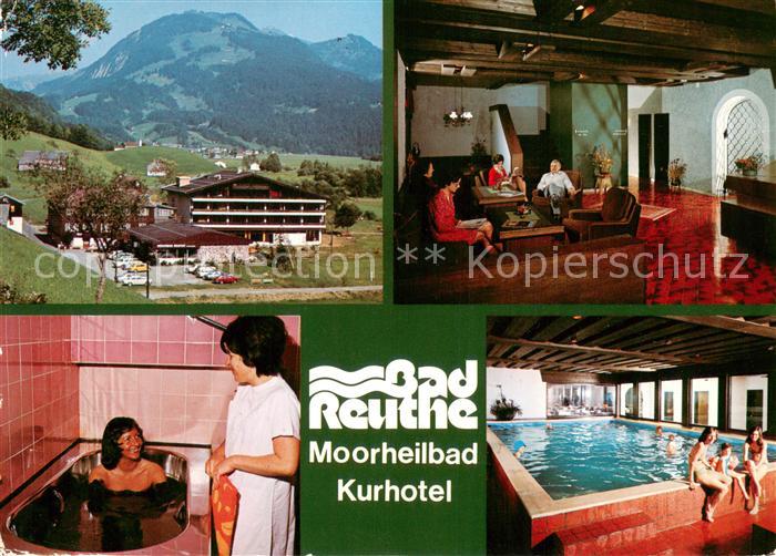 Reuthe Vorarlberg Moorheilbad Kurhotel Bad Reuthe Foyer Hallenbad