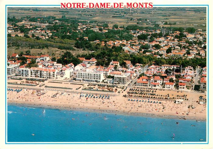 Notre-Dame-de-Monts Vue aérienne de la plage