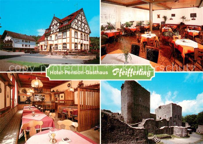 Ippinghausen Hotel Pension Gasthaus Pfeifferling Burgruine