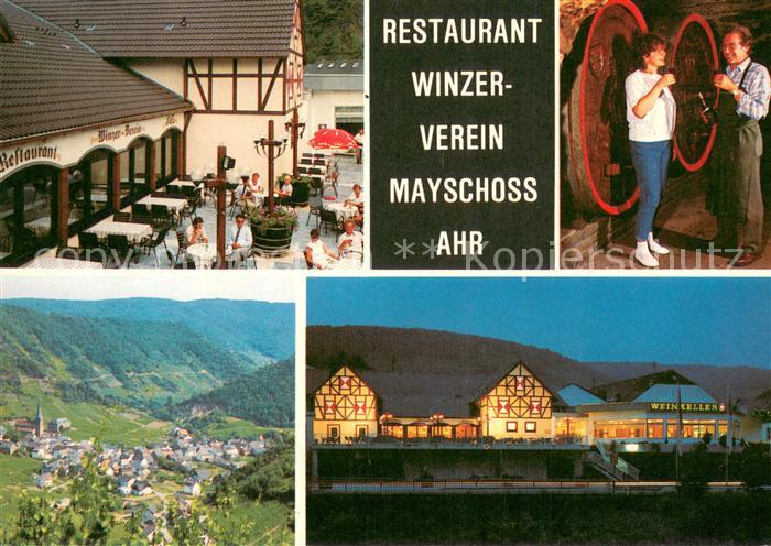 Mayschoss Winzerverein aelteste Winzergenossenschaft Deutschlands Panorama Ahrta