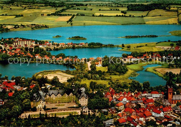 Ploen See Seenlandschaft Holsteinische Schweiz Fliegeraufnahme