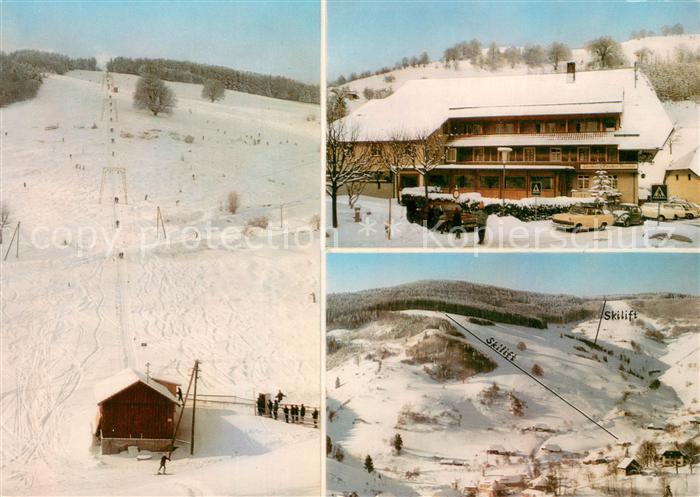 Wieden Schwarzwald Gasthof zum Hirschen Hoehenluftkurort Wintersportplatz Skigeb