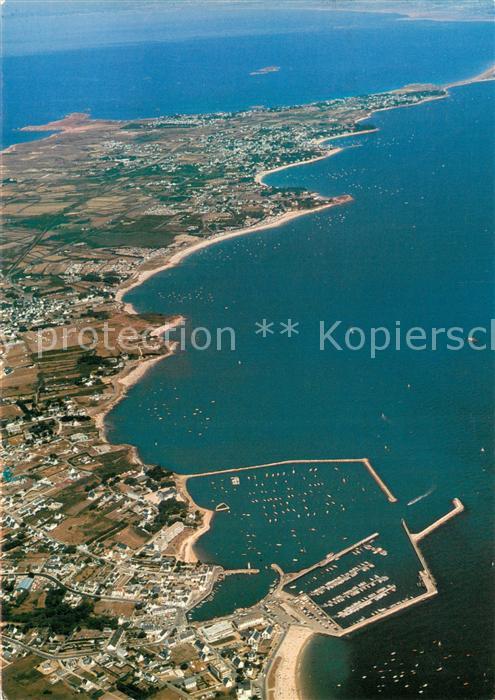 Presqu Ile de Quiberon Port Haliguen et les plages de la presqu ile jusqu à Pent