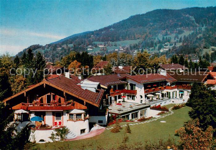 Rottach-Egern Teilansicht Gaestehaeuser Pensionen