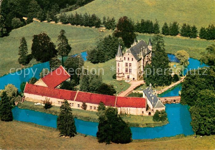 Valkenburg aan de Geul Kasteel Chaloen luchtopname Schloss Fliegeraufnahme
