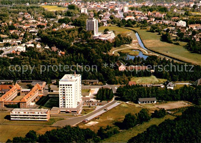 Bad Bramstedt Sol- und Moorbad Fliegeraufnahme