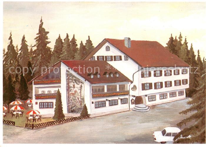 St Kastl Waldgasthof Kuenstlerkarte