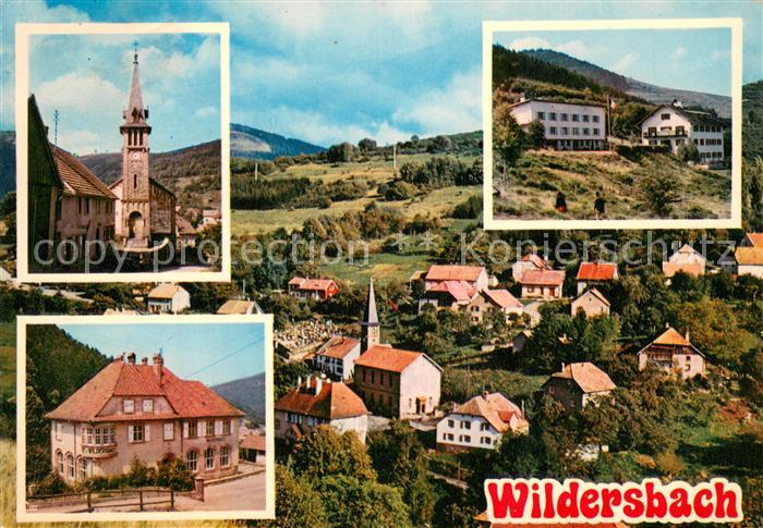 Wildersbach Eglise Mairie Colonie de vacances