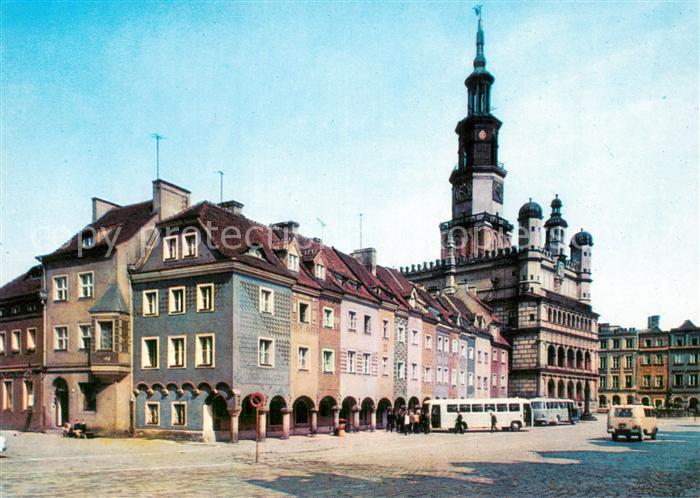Poznan Posen Fragment Starego Rynku Alter Marktplatz