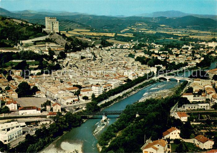 Crest Vallee de la Drôme vue aérienne