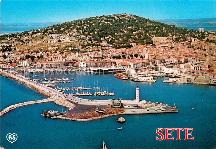 Sete Cette Vue aérienne