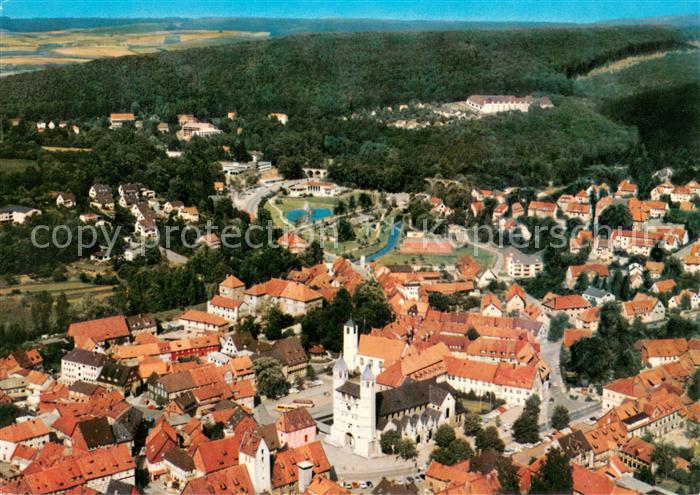 Bad Gandersheim Solbad Fliegeraufnahme